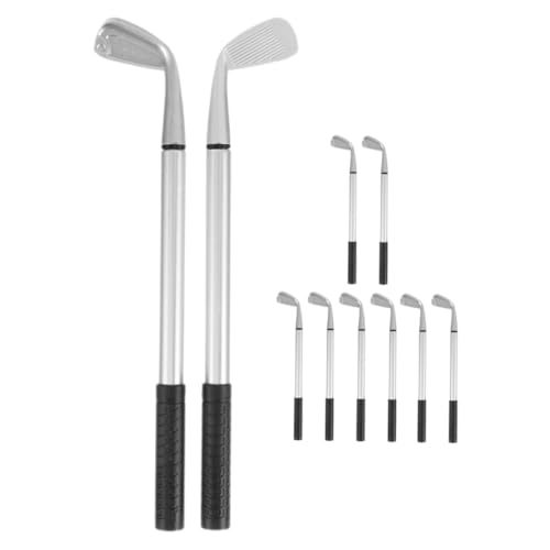 DOITOOL 10 Stück Teiliges Golf Kugelschreiber aus Aluminiumlegierung Mini Golfschläger Design Langlebig und Interessant als Golfparty Souvenir und Büro Schreibwaren DOITOOL 10 Stück Teiliges Golf Kugelschreiber aus Aluminiumlegierung Mini Golfschläger Design Langlebig und Interessant als Golfparty Souvenir und Büro Schreibwaren von DOITOOL