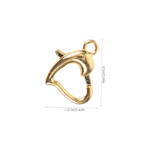 DOITOOL 10 Stück Teiliges Herz karabiner Vielseitige Kettenverschlüsse für DIY Schmuck Stabile Lobster Clasps Geeignet für Halsketten Armbänder und Reparaturen Praktisches Zubehör DOITOOL 10 Stück Teiliges Herz karabiner Vielseitige Kettenverschlüsse für DIY Schmuck Stabile Lobster Clasps Geeignet für Halsketten Armbänder und Reparaturen Praktisches Zubehör von DOITOOL