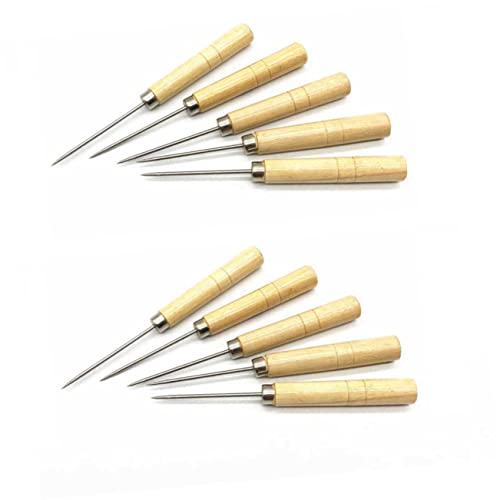 DOITOOL 10 Stück Teiliges Holzgriff Scriber Nadel Modellierungswerkzeug für Quilling Papier Markiert Muster Praktische Nadel für Diy Projekte Einfach zu Handhaben und Langlebig DOITOOL 10 Stück Teiliges Holzgriff Scriber Nadel Modellierungswerkzeug für Quilling Papier Markiert Muster Praktische Nadel für Diy Projekte Einfach zu Handhaben und Langlebig von DOITOOL