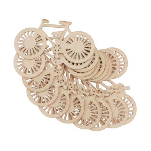 DOITOOL 10 Stück Teiliges Holzornament Fahrrad Natürliche Holzscheiben für DIY Bastelarbeiten Handgefertigte Dekoration Vielseitig für Hochzeiten Scrapbooking und Wohnaccessoires DOITOOL 10 Stück Teiliges Holzornament Fahrrad Natürliche Holzscheiben für DIY Bastelarbeiten Handgefertigte Dekoration Vielseitig für Hochzeiten Scrapbooking und Wohnaccessoires von DOITOOL