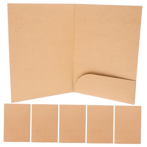 DOITOOL 10 Stück Teiliges Kraftpapier ordnerset Einfacher Dokumentenhalter mit Steckfach Robuster Papier organizer für Büro Schule Zuhause zur Aufbewahrung relevanter Unterlagen DOITOOL 10 Stück Teiliges Kraftpapier ordnerset Einfacher Dokumentenhalter mit Steckfach Robuster Papier organizer für Büro Schule Zuhause zur Aufbewahrung relevanter Unterlagen von DOITOOL