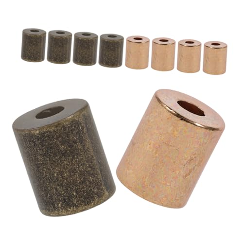 DOITOOL 10 Stück Teiliges Metall Kordelstopper Robuste Endstücke für Kordeln Flexible Passform Langlebig und Installieren für DIY Handtaschen Rucksäcke Notizbücher von DOITOOL