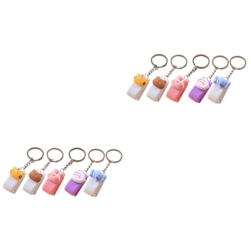 DOITOOL 10 Stück Teiliges Mini Heftgerät mit Schlüsselanhänger Niedliche Tier Motive Tragbarer Büro Tacker Langlebig Verschleißfest als Schlüsselanhänger und Schulbedarf Buntes Design DOITOOL 10 Stück Teiliges Mini Heftgerät mit Schlüsselanhänger Niedliche Tier Motive Tragbarer Büro Tacker Langlebig Verschleißfest als Schlüsselanhänger und Schulbedarf Buntes Design von DOITOOL