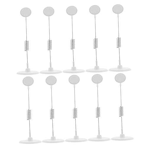 DOITOOL 10 Stück Teiliges Preisschild Display Halter Preisetiketten Clips für Supermärkte Restaurants und Bäckereien aus Hochwertigem Material Einfache Handhabung und Leicht zu DOITOOL 10 Stück Teiliges Preisschild Display Halter Preisetiketten Clips für Supermärkte Restaurants und Bäckereien aus Hochwertigem Material Einfache Handhabung und Leicht zu von DOITOOL