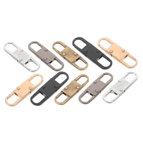 DOITOOL 10 Stück Teiliges Reißverschluss Ersatzset Zipper Pulls für Kleidung Rucksäcke und Taschen Gunmetal für Einfache Reißverschlussreparaturen DOITOOL 10 Stück Teiliges Reißverschluss Ersatzset Zipper Pulls für Kleidung Rucksäcke und Taschen Gunmetal für Einfache Reißverschlussreparaturen von DOITOOL