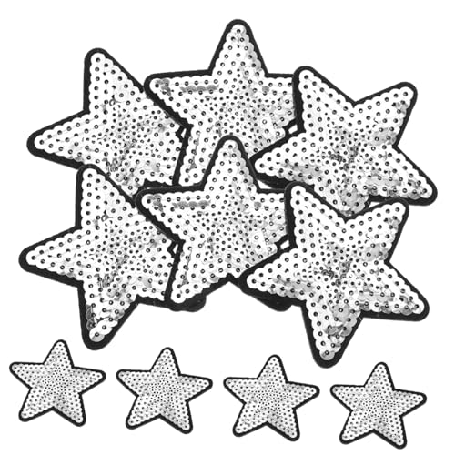 DOITOOL 10 Stück Teiliges Stern Pailletten Aufnäher zum Aufbügeln Glänzende Diy Applikationen für Kleidung Jeans Rucksäcke Hüte Jacken Vielseitige Stoffflicken für Kreative DOITOOL 10 Stück Teiliges Stern Pailletten Aufnäher zum Aufbügeln Glänzende Diy Applikationen für Kleidung Jeans Rucksäcke Hüte Jacken Vielseitige Stoffflicken für Kreative von DOITOOL
