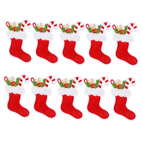 DOITOOL 10 Stück Teiliges Weihnachts Bügelapplikationen Schneemann Schneeflocke Stickerei Reparaturflicken DIY Kleidung Dekoration mit Hotmelt Kleber für Handwerk und Textilien DOITOOL 10 Stück Teiliges Weihnachts Bügelapplikationen Schneemann Schneeflocke Stickerei Reparaturflicken DIY Kleidung Dekoration mit Hotmelt Kleber für Handwerk und Textilien von DOITOOL