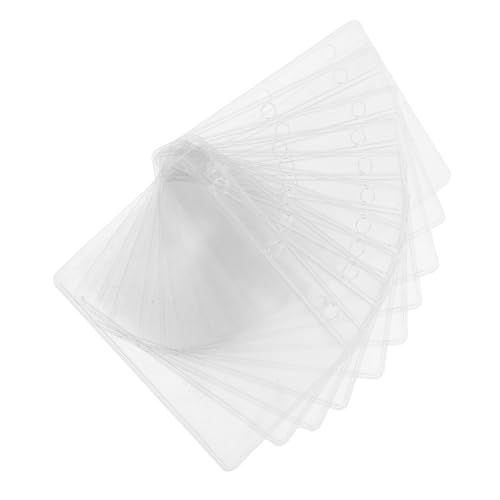 DOITOOL 10 Stück Teiliges Wiederverwendbare Binder für Budget Planer Transparente Dokumententaschen mit Reißverschluss für Loseblatt Organizer Karten und Quittungen DOITOOL 10 Stück Teiliges Wiederverwendbare Binder für Budget Planer Transparente Dokumententaschen mit Reißverschluss für Loseblatt Organizer Karten und Quittungen von DOITOOL