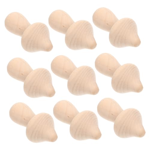 DOITOOL 10 Stück Unbemalte Holzpilze DIY Bastelset für Handbemalbare Pilzfiguren aus Naturbelassenem Holz zum Kreativen Gestalten und Dekorieren DOITOOL 10 Stück Unbemalte Holzpilze DIY Bastelset für Handbemalbare Pilzfiguren aus Naturbelassenem Holz zum Kreativen Gestalten und Dekorieren von DOITOOL