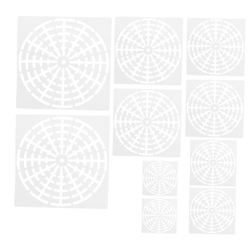 DOITOOL 10 Teiliges Mandala Schablonen Set Mandala Malschablonen Set – Wiederverwendbare Vorlagen Für DIY Kunst Wanddekoration Möbeldekoration Und Bastelprojekte DOITOOL 10 Teiliges Mandala Schablonen Set Mandala Malschablonen Set – Wiederverwendbare Vorlagen Für DIY Kunst Wanddekoration Möbeldekoration Und Bastelprojekte von DOITOOL