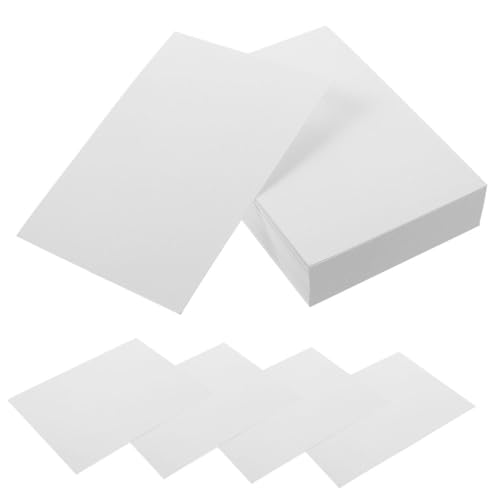 DOITOOL 100 Blatt Drucker Fotopapier Hochglanzpapier Bilddruckerpapier glänzendes Druckerpapier Fotodruckpapier Bildpapier Druckerpapier in Fotoqualität Foto -Druckerpapier Weiß von DOITOOL