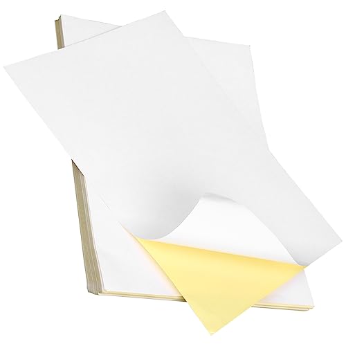 DOITOOL 100 Blatt Druckerpapier Aufkleberpapier Papier für Drucker Etiketten Aufkleber drucken vinyl sticker vinyl aufkleber danksagungskarten auto sticker große Aufkleber PVC Weiß DOITOOL 100 Blatt Druckerpapier Aufkleberpapier Papier für Drucker Etiketten Aufkleber drucken vinyl sticker vinyl aufkleber danksagungskarten auto sticker große Aufkleber PVC Weiß von DOITOOL