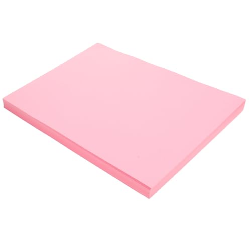 DOITOOL 100 Blatt Farbiges A4-papier Farbiges Papier Bedrucken Von Papiermaterialien Kartonpapier Druckerpapier Konstruktionspapier Druckpapiere Baupapier Verschiedene Farben Rosa von DOITOOL
