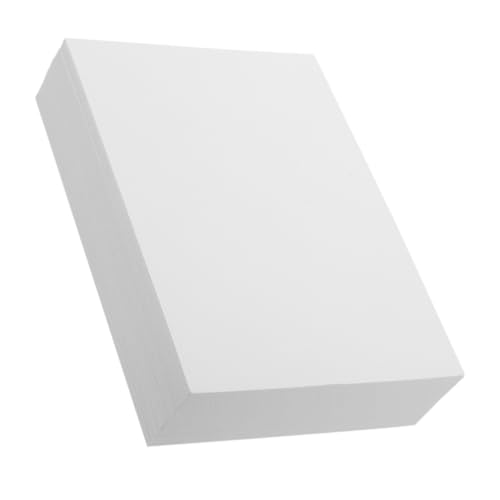 DOITOOL 100 Blatt Fotopapier Für Diy-druck Glänzendes Foto Beschichtet Hoch Fotodruckpapier Beenden Täglich Glänzendes Druckerpapier Druckpapier Selber Machen Laserdruckpapier Weiß von DOITOOL