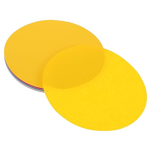 DOITOOL 100 Blatt Rundes Farbiges Papier Buntes Papier Geschenkpapier Für Jungen Geburtstagspapier Sternstreifen Farbiges Druckerpapier Grünes Geschenkpapier Kunstdruckpapier von DOITOOL