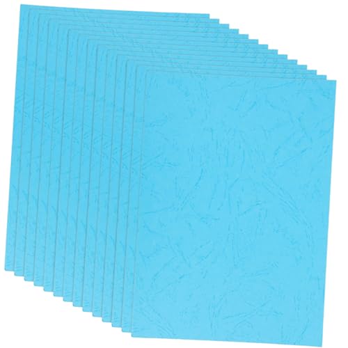 DOITOOL 100 Blatt Vertragsdeckung Dokumentieren Umschläge Für Geschäftsdokumente Binden Verbindliche Präsentationshüllen Unterlagen Ordnerabdeckungen Mit Die Bindung Blau Lederpapier DOITOOL 100 Blatt Vertragsdeckung Dokumentieren Umschläge Für Geschäftsdokumente Binden Verbindliche Präsentationshüllen Unterlagen Ordnerabdeckungen Mit Die Bindung Blau Lederpapier von DOITOOL
