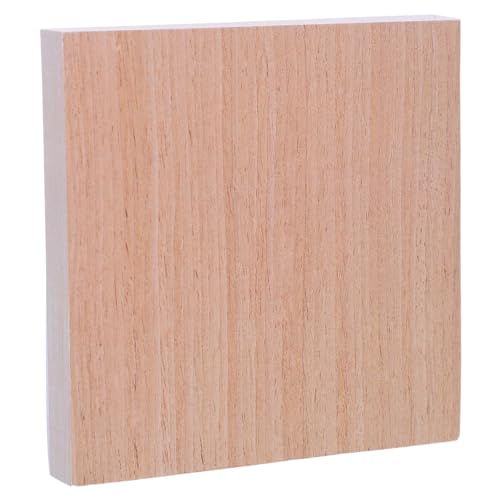 DOITOOL 100 Blatt Wood Grain Notizblöcke Selbstklebend Ablösbare Memo Sticker mit Naturgetreuer Holzmaserung Verschleißfest und Rückstandsfrei Entfernbar für Büro Schule Zuhause und Lehrer von DOITOOL