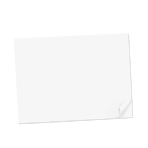 DOITOOL 100 Blatt Zeichenpapier Blanko Zeichenpapier für Künstler und Schüler Hochwertiges Malpapier Geeignet für Bleistifte Kreide und Aquarellfarben M² und Säurefrei von DOITOOL