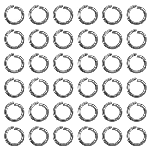 DOITOOL 100 Stck Teiliges Edelstahl Sprungringe Schmuckverbinder mit glänzender Elektroplattierung Robuste Schlüsselringe für DIY Armbänder Halsketten und Ohrringe Einfache Handhabung DOITOOL 100 Stck Teiliges Edelstahl Sprungringe Schmuckverbinder mit glänzender Elektroplattierung Robuste Schlüsselringe für DIY Armbänder Halsketten und Ohrringe Einfache Handhabung von DOITOOL