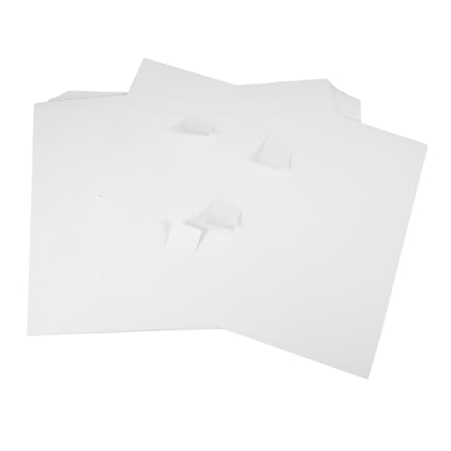 DOITOOL 100 Stück Adressaufkleber Rücksendeetiketten Druckbare Adressetiketten Etiketten Für Lebensmittelbehälter Adressetiketten Für Umschläge Klebeetiketten Etikettendrucker Papier Weiß von DOITOOL