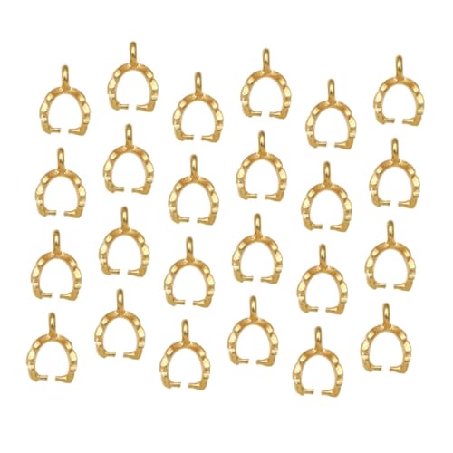 DOITOOL 100 Stück Anhänger Legierung Blattform Diy Schmuckzubehör für Ohrringe und Mehr Gold von DOITOOL