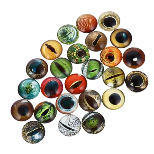 DOITOOL 100 Stück Auge Cabochon Bausätze Reiz Herstellung Schmuck selbst Augenaufkleber für Handwerk Glasflecken künstliche Tieraugen im Dunkeln leuchten Cabochon aus Glas DOITOOL 100 Stück Auge Cabochon Bausätze Reiz Herstellung Schmuck selbst Augenaufkleber für Handwerk Glasflecken künstliche Tieraugen im Dunkeln leuchten Cabochon aus Glas von DOITOOL