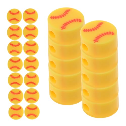 DOITOOL 100 Stück Baseball Spacer Perlen Flach Polymer Clay Schmuckperlen für Armband Ohrring Halskette Schlüsselanhänger DIY Sport Charms Zubehör DOITOOL 100 Stück Baseball Spacer Perlen Flach Polymer Clay Schmuckperlen für Armband Ohrring Halskette Schlüsselanhänger DIY Sport Charms Zubehör von DOITOOL