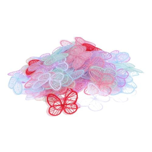 DOITOOL 100 Stück Bestickte Schmetterlings-spitzenapplikationen zum Aufnähen Langlebige Diy-stoffverzierung für Hochzeitskleider Hemden Hosen und Jacken Mehrfarbiges DOITOOL 100 Stück Bestickte Schmetterlings-spitzenapplikationen zum Aufnähen Langlebige Diy-stoffverzierung für Hochzeitskleider Hemden Hosen und Jacken Mehrfarbiges von DOITOOL