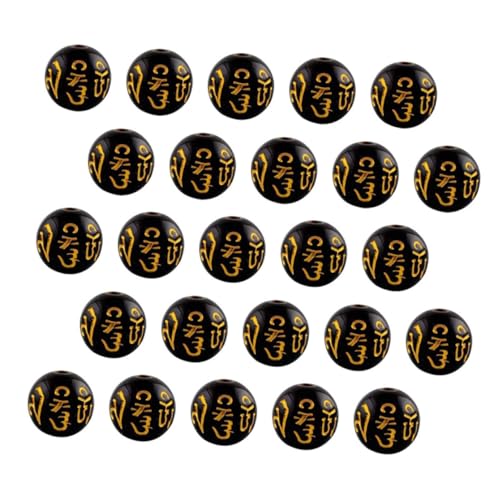 DOITOOL 100 Stück Buddha Perlen Schwarze DIY Schmuckperlen für Armbänder und Hochwertige Spacer Perlen für Designs für Buddhistische Schmuckherstellung DOITOOL 100 Stück Buddha Perlen Schwarze DIY Schmuckperlen für Armbänder und Hochwertige Spacer Perlen für Designs für Buddhistische Schmuckherstellung von DOITOOL