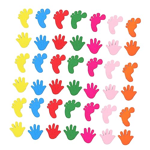 DOITOOL 100 Stück Bunte Holzknöpfe Dicke Handgefertigte Bastelknöpfe für Kleidung Dekoration Diy Nähen Zubehör Vielseitig für Jacken Hemden Jeans und Handarbeiten von DOITOOL