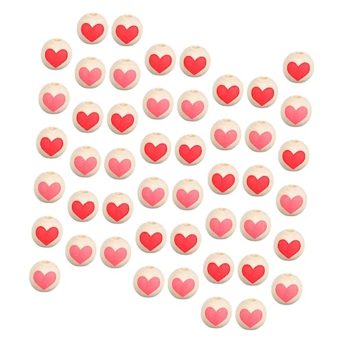 DOITOOL 100 Stück DIY Herzförmige Holzperlen Rote und Pinke Perlen für Schmuckherstellung Valentinstag Bastelperlen zum Auffädeln Glatte Oberfläche Vielseitig für Armbänder und Dekoration DOITOOL 100 Stück DIY Herzförmige Holzperlen Rote und Pinke Perlen für Schmuckherstellung Valentinstag Bastelperlen zum Auffädeln Glatte Oberfläche Vielseitig für Armbänder und Dekoration von DOITOOL