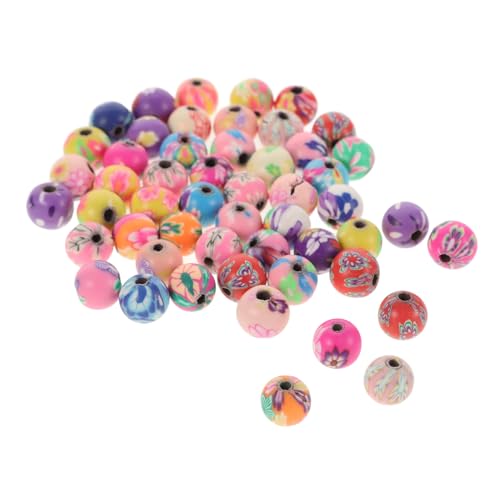DOITOOL 100 Stück DIY Polymer Clay Perlen Bunte Lose Perlen für Armband und Schmuckherstellung für Armbänder und DIY Projekte Farben Zufällig Zufällige Farbe Zufällige Farbe DOITOOL 100 Stück DIY Polymer Clay Perlen Bunte Lose Perlen für Armband und Schmuckherstellung für Armbänder und DIY Projekte Farben Zufällig Zufällige Farbe Zufällige Farbe von DOITOOL