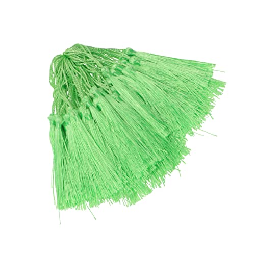 DOITOOL 100 Stück DIY zubehör wohnraumdeko totebags geschenkebeutel geschenktaschen geschenktüten Quasten basteln Lesezeichenquasten zum Basteln Handy-Anhänger Fan-Anhänger Green DOITOOL 100 Stück DIY zubehör wohnraumdeko totebags geschenkebeutel geschenktaschen geschenktüten Quasten basteln Lesezeichenquasten zum Basteln Handy-Anhänger Fan-Anhänger Green von DOITOOL