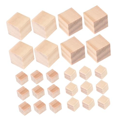 DOITOOL 100 Stück Diy Holzblöcke Verschiedenen Quadratische Holzwürfel Kiefer für Kreative Bastelideen und Dekoration DOITOOL 100 Stück Diy Holzblöcke Verschiedenen Quadratische Holzwürfel Kiefer für Kreative Bastelideen und Dekoration von DOITOOL