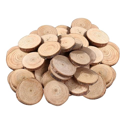 DOITOOL 100 Stück Diy Holzscheiben Rund Doppelseitig Poliert Natürliche Baumscheiben zum Basteln Hochzeit Party Dekoration Fotorequisiten DOITOOL 100 Stück Diy Holzscheiben Rund Doppelseitig Poliert Natürliche Baumscheiben zum Basteln Hochzeit Party Dekoration Fotorequisiten von DOITOOL