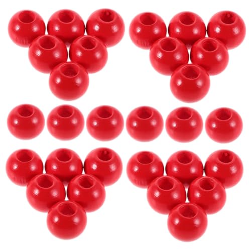 DOITOOL 100 Stück Diy Spacer Perlen für Schmuckherstellung Kranzdekoration und Weihnachtsbaumgeschmück Kinderfreundlich und Praktisch von DOITOOL