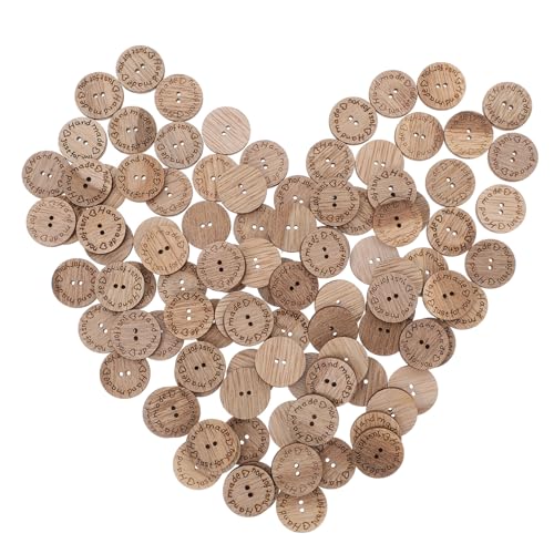 DOITOOL 100 Stück Diy -holzchipknöpfe Annähen Von Etikettenknöpfen Handgemachte Tags Dekorative Knöpfe Holzknöpfe Zum Nähen Knöpfe Für Hüte Handgefertigtes Holzhandwerk Tasten Kiefernholz DOITOOL 100 Stück Diy -holzchipknöpfe Annähen Von Etikettenknöpfen Handgemachte Tags Dekorative Knöpfe Holzknöpfe Zum Nähen Knöpfe Für Hüte Handgefertigtes Holzhandwerk Tasten Kiefernholz von DOITOOL