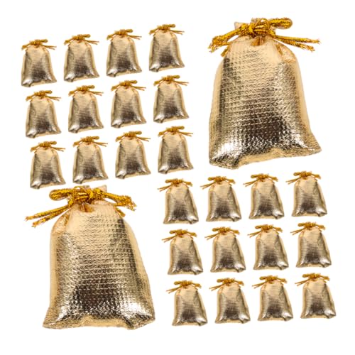 DOITOOL 100 Stück Drawstring Schmuckbeutel Strapazierfähigem Kleine Weiche Taschen für Hochzeiten Geburtstagsfeiern und Feiertage für Süßigkeiten und von DOITOOL
