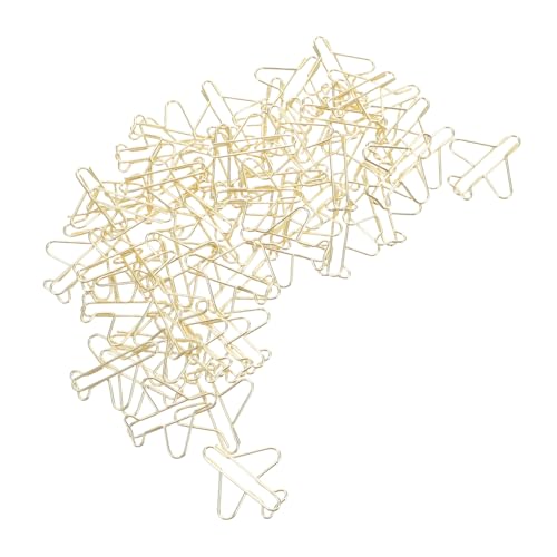 DOITOOL 100 Stück Flugzeug Büroklammern aus Goldenem Metall Kleine Kreative Lesezeichen für Planer Dekorative Organizer Clips Vielseitig für Büro und Schule Geschenkidee DOITOOL 100 Stück Flugzeug Büroklammern aus Goldenem Metall Kleine Kreative Lesezeichen für Planer Dekorative Organizer Clips Vielseitig für Büro und Schule Geschenkidee von DOITOOL