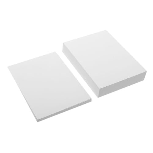 DOITOOL 100 Stück Fotopapier Bildpapier für Drucker Bilddruckerpapier Hochglanzpapier Foto -Druckerpapier Weiß von DOITOOL