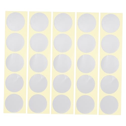 DOITOOL 100 Stück Geprägte Stempelfolie Etikettensiegel farbig Silber Gold firmen stempel prägestempel briefumschläge dekorative Umschlagaufkleber Verpackungsaufkleber vereiteln Silver DOITOOL 100 Stück Geprägte Stempelfolie Etikettensiegel farbig Silber Gold firmen stempel prägestempel briefumschläge dekorative Umschlagaufkleber Verpackungsaufkleber vereiteln Silver von DOITOOL