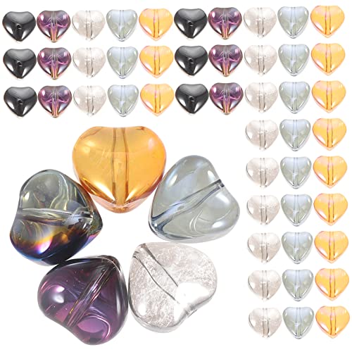 DOITOOL 100 Stück Glasperlen Glasperlen für DIY Schmuckherstellung Handgemachte Armband Perlen für Auffädeln und Basteln Zubehör von DOITOOL