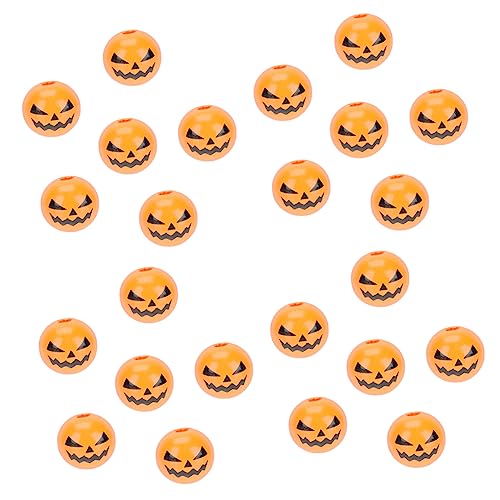 DOITOOL 100 Stück Halloween Holzperlen mit Kürbisgesicht Diy Schmuck und Bastelperlen Vielseitige Holzperlen für Festivaldekoration und Handwerksprojekte DOITOOL 100 Stück Halloween Holzperlen mit Kürbisgesicht Diy Schmuck und Bastelperlen Vielseitige Holzperlen für Festivaldekoration und Handwerksprojekte von DOITOOL