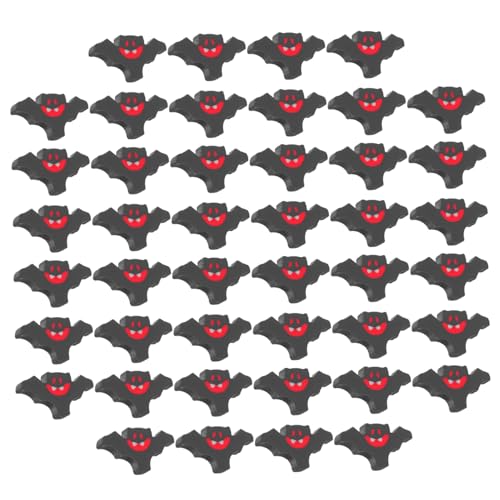 DOITOOL 100 Stück Halloween Radiergummis Mini Fledermaus Form Langlebiger Gummi Präzises Entfernen von Bleistiftstrichen für Schulklassen Partygeschenke Süßes oder Saures Zubehör von DOITOOL