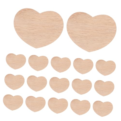 DOITOOL 100 Stück Herzförmige Holzscheiben zum Basteln Naturbelassene Holzherzen mit Glatter Oberfläche Unfertige Rustikale Deko für Diy Hochzeit Valentinstag und Anhänger DOITOOL 100 Stück Herzförmige Holzscheiben zum Basteln Naturbelassene Holzherzen mit Glatter Oberfläche Unfertige Rustikale Deko für Diy Hochzeit Valentinstag und Anhänger von DOITOOL