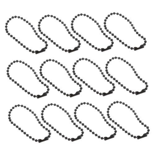 DOITOOL 100 Stück Hochwertige Kugelkette für Anhänger und Etiketten Metallkette für DIY Schmuck Schlüssel und Accessoires Vielseitig Einsetzbar für Kleidung und Bastelprojekte DOITOOL 100 Stück Hochwertige Kugelkette für Anhänger und Etiketten Metallkette für DIY Schmuck Schlüssel und Accessoires Vielseitig Einsetzbar für Kleidung und Bastelprojekte von DOITOOL