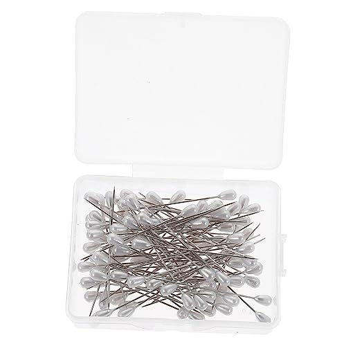 DOITOOL 100 Stück Hochzeitsblumen Perlenkopf Stecknadeln Dekorative Nähnadeln für DIY Handwerk Blumensträuße für Hochzeitsdeko Bastelprojekte DOITOOL 100 Stück Hochzeitsblumen Perlenkopf Stecknadeln Dekorative Nähnadeln für DIY Handwerk Blumensträuße für Hochzeitsdeko Bastelprojekte von DOITOOL