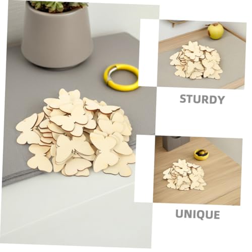 DOITOOL 100 Stück Holz Schmetterling Bastelset Robuste Unbemalte Holzscheiben Natürliche Diy Graffiti Zubehör für Kreativprojekte für Eltern Junge Mädchen Interaktion und Gruppenarbeit DOITOOL 100 Stück Holz Schmetterling Bastelset Robuste Unbemalte Holzscheiben Natürliche Diy Graffiti Zubehör für Kreativprojekte für Eltern Junge Mädchen Interaktion und Gruppenarbeit von DOITOOL