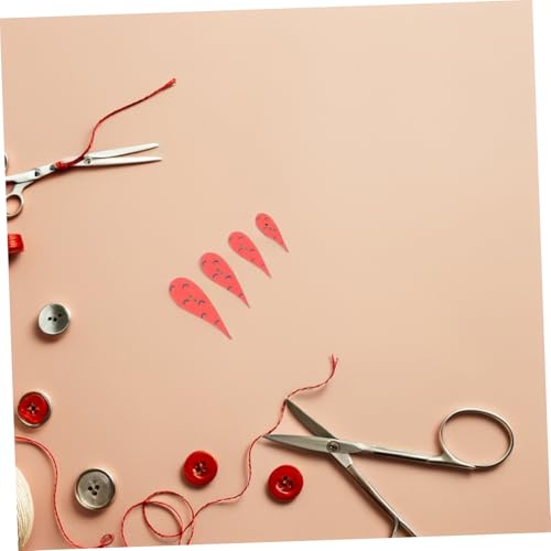 DOITOOL 100 Stück Holzknöpfe Karottenform Weihnachten Diy Schneemann Nase Bastelknöpfe für Dekoration Nähen Handwerk Zubehör von DOITOOL