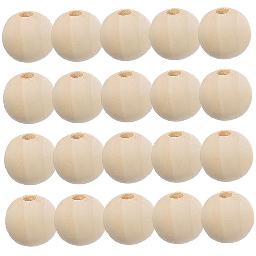 DOITOOL 100 Stück Holzperlen mit Natürliche Langlebige Bastelperlen für Diy Schmuck Armbänder Halsketten Holzperlen Girlanden zum Auffädeln und Kreativen Basteln DOITOOL 100 Stück Holzperlen mit Natürliche Langlebige Bastelperlen für Diy Schmuck Armbänder Halsketten Holzperlen Girlanden zum Auffädeln und Kreativen Basteln von DOITOOL